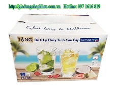 BỘ CỐC THỦY TINH LUMINARC GIÁ RẺ